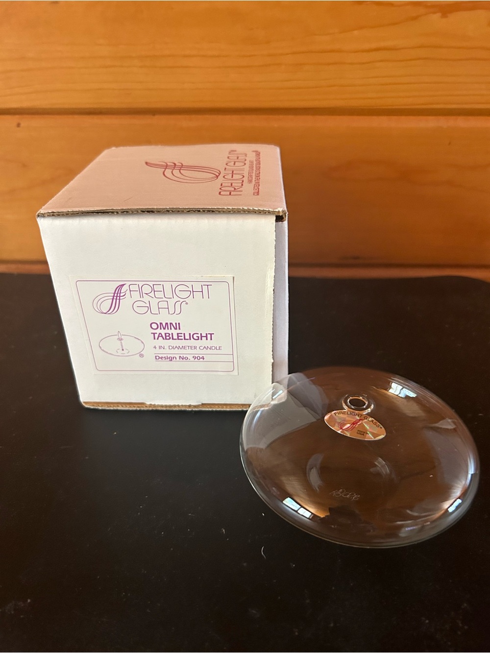 Firelight Clear Glass Omni Oil Candle